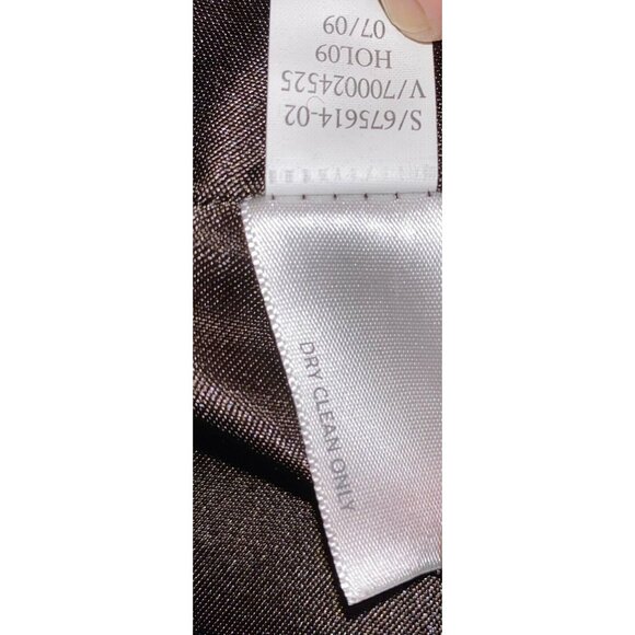 Old Navy Womens Double-Breasted Brown Wool Blend Peacoat L - Picture 6 of 6